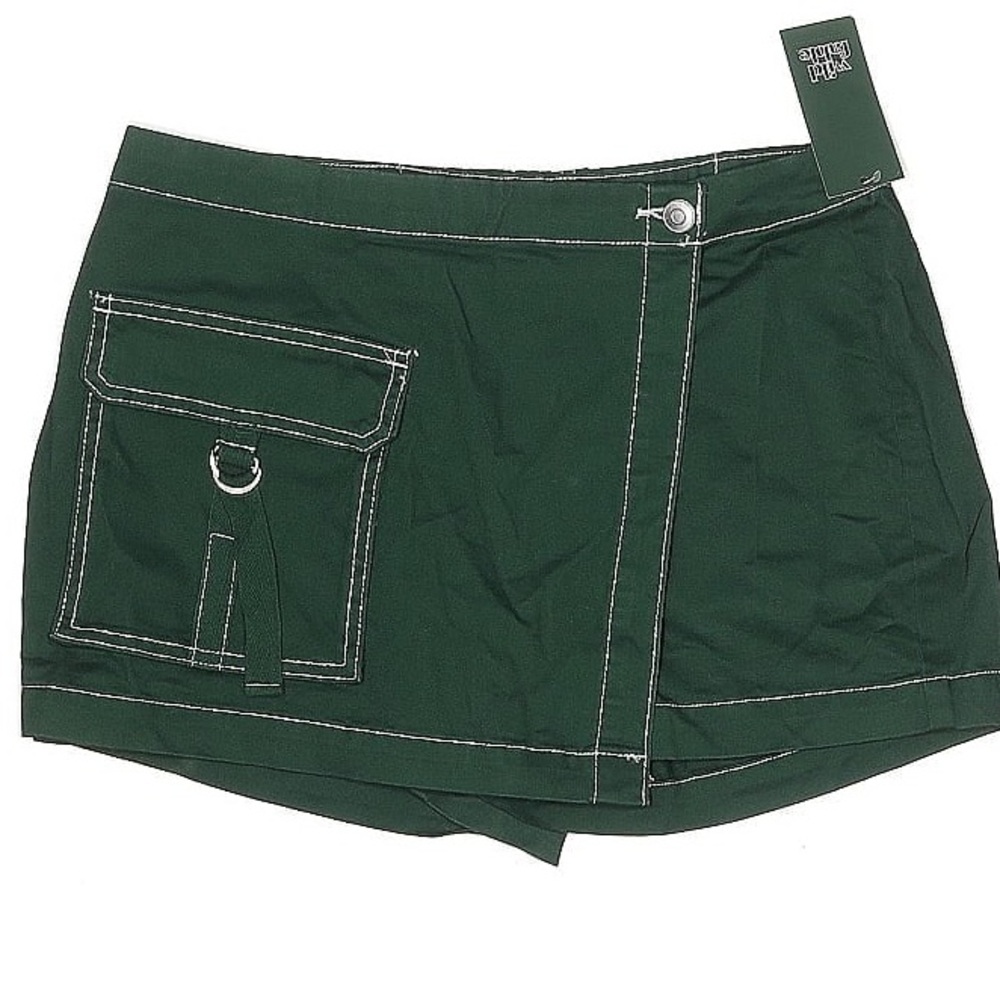 NWT Wild Fable Cargo Wrap Skort- Green XXL